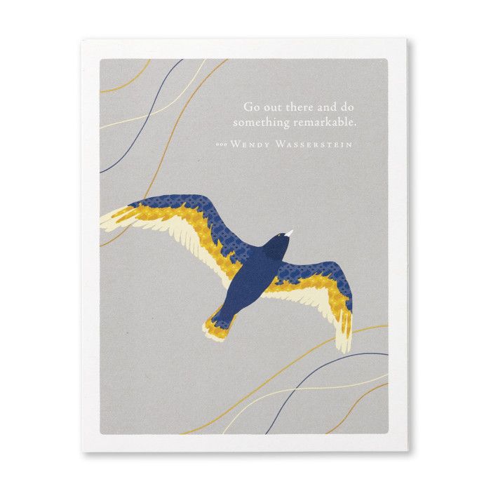 Card Go Out There And Do Something
