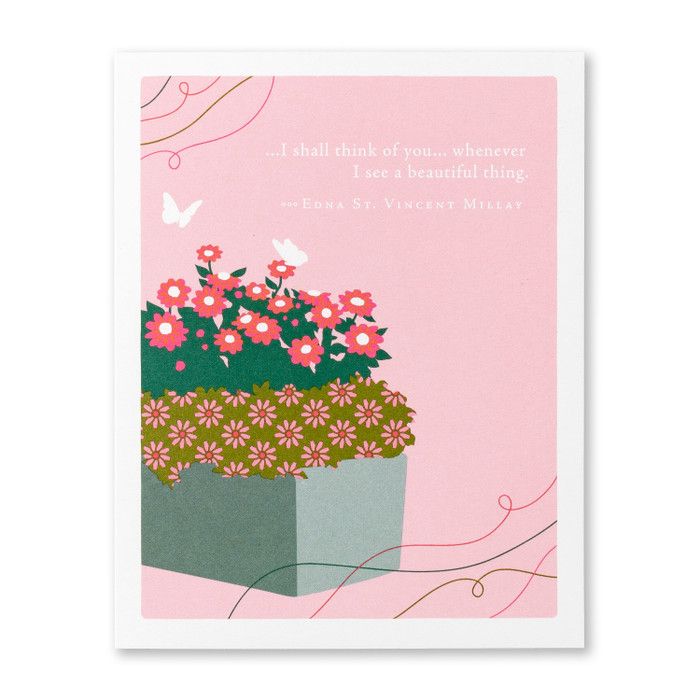 Card I Shall Think Of You...whenever