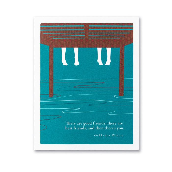 Card There Are Good Friends