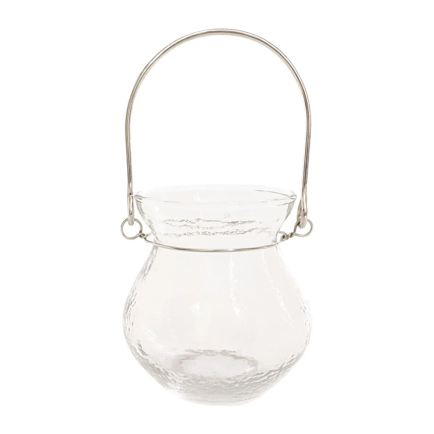 Glass Tealight Holder With Handle