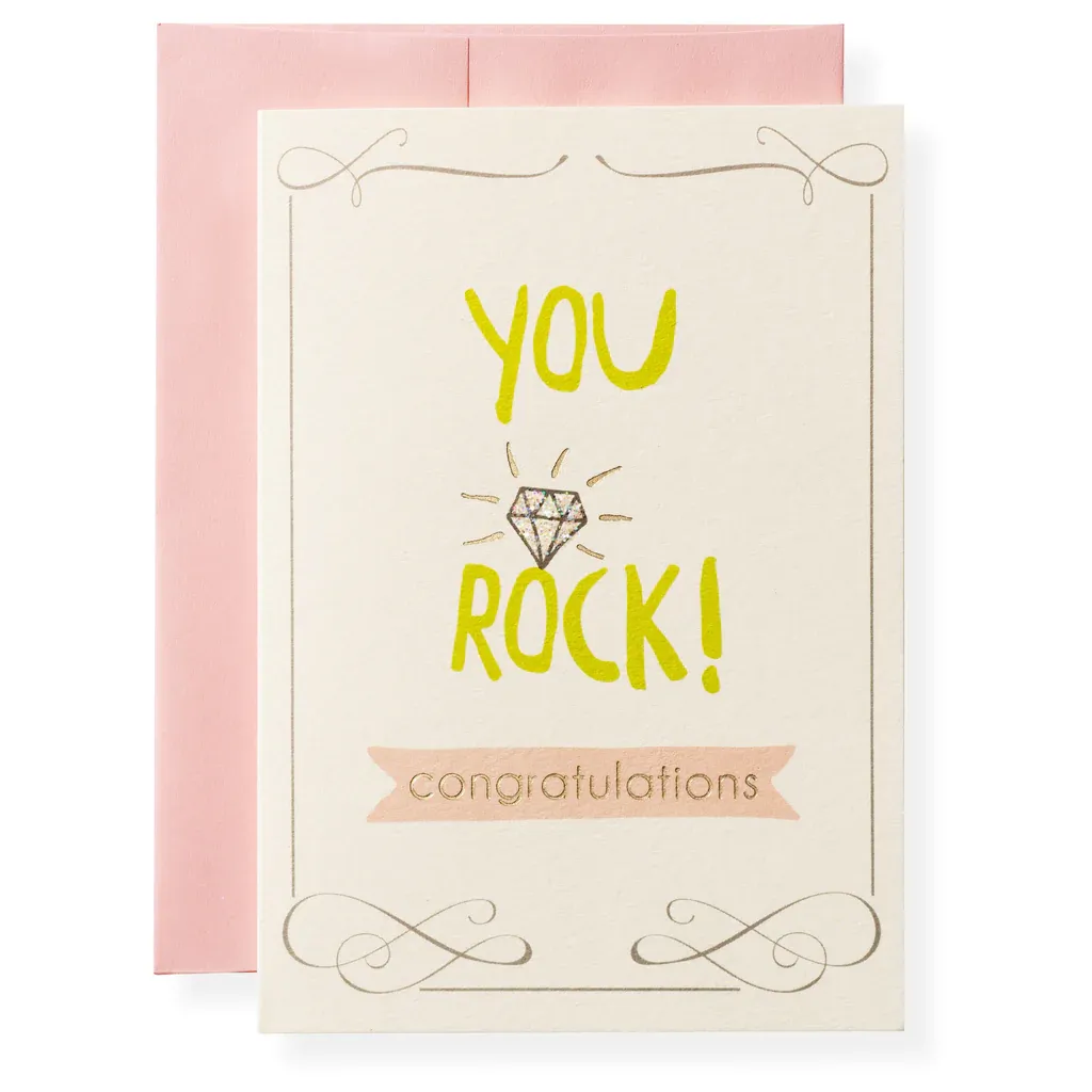 Greeting Card You Rock