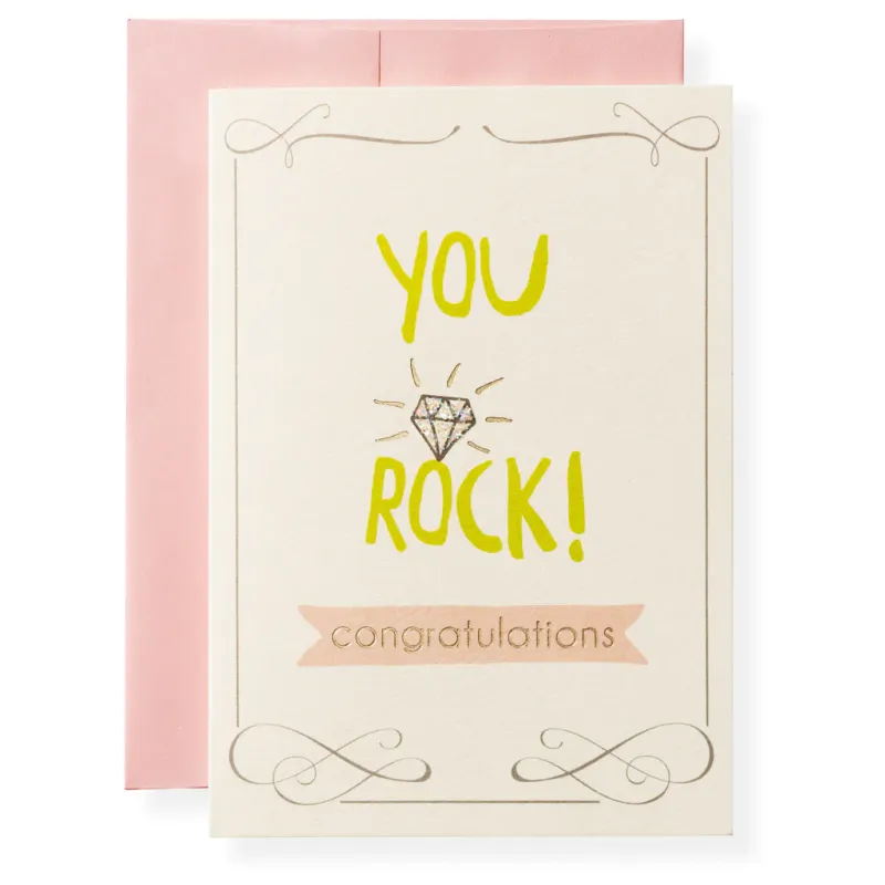 Greeting Card You Rock