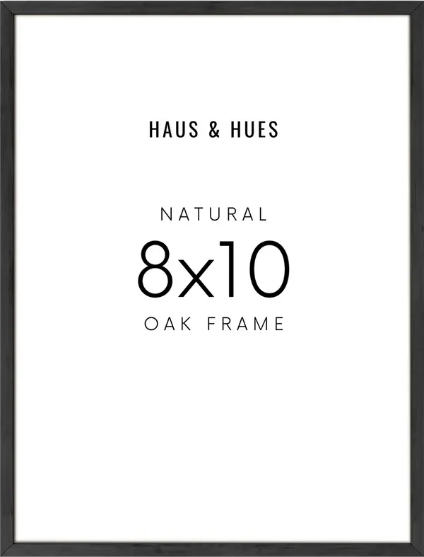 Black Oak Wood Frame 8&quot;x10&quot;