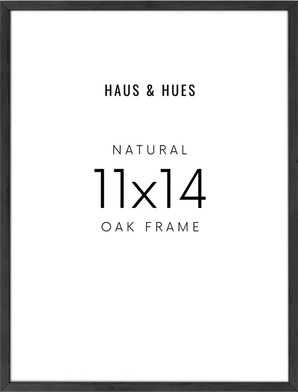 Black Oak Wood Frame 11&quot;x14&quot;