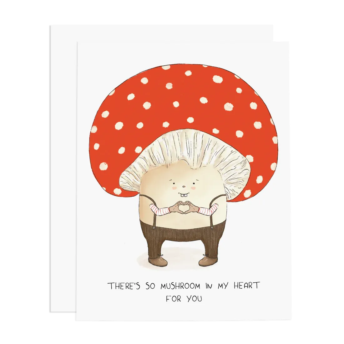 Card Mushroom In My Heart