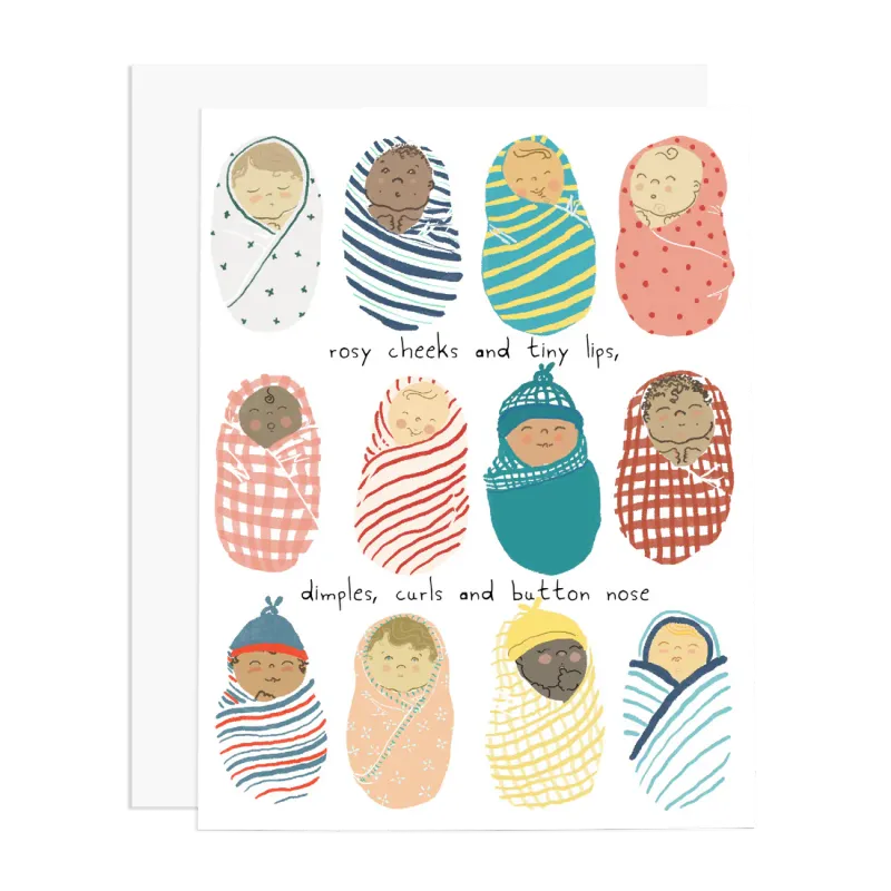 Card Rosy Cheeks And Tiny Lips