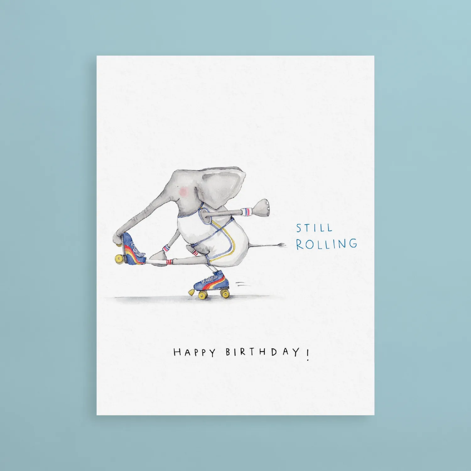 Card Still Rolling Birthday