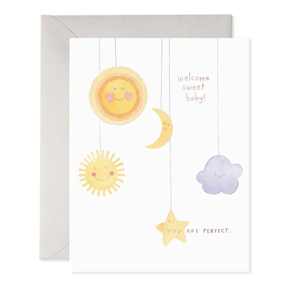 Card Baby Mobile