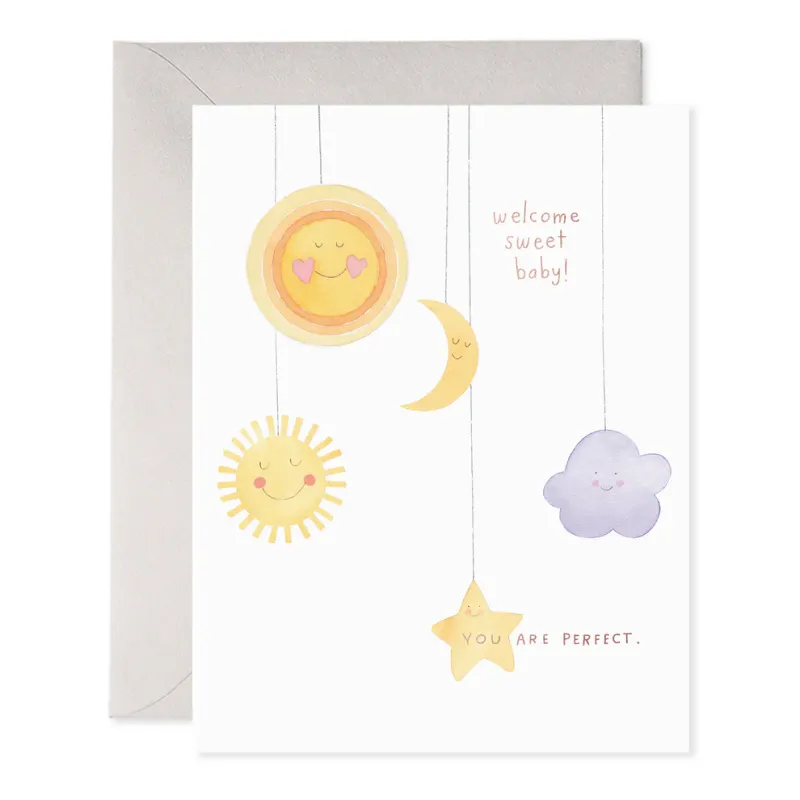 Card Baby Mobile