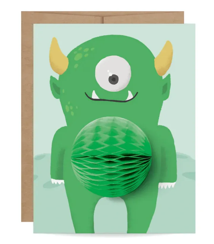Card Pop-up Monster