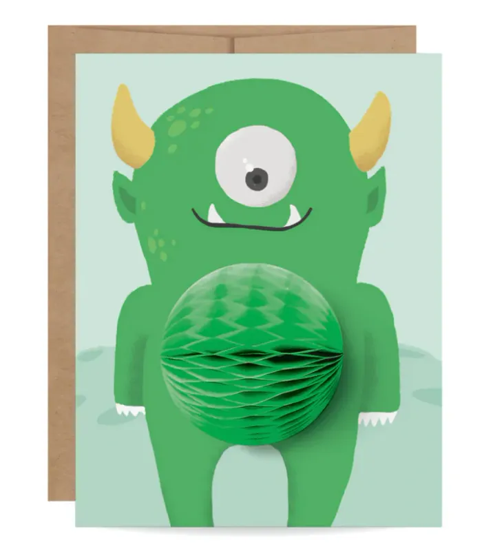 Card Pop-up Monster