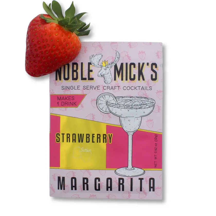 Noble Micks Single Serve Craft Cocktail Strawberry Margarita .42oz