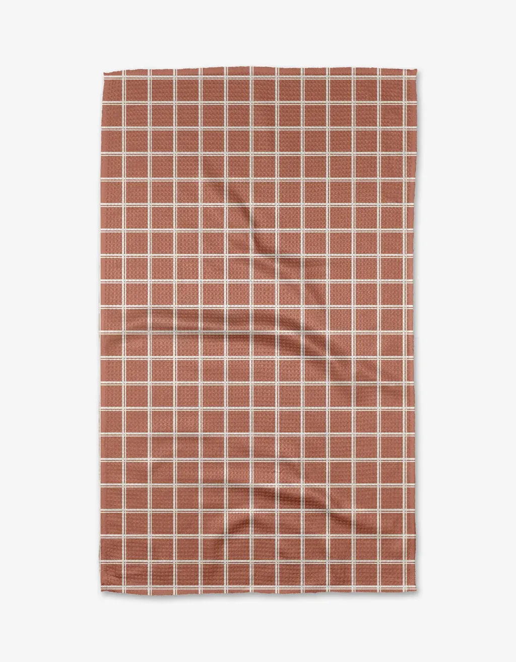 Geometry Tea Towel Harvest Plaid