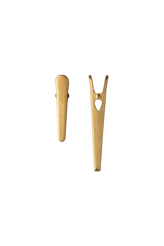 Clip Set Of 2 Gold
