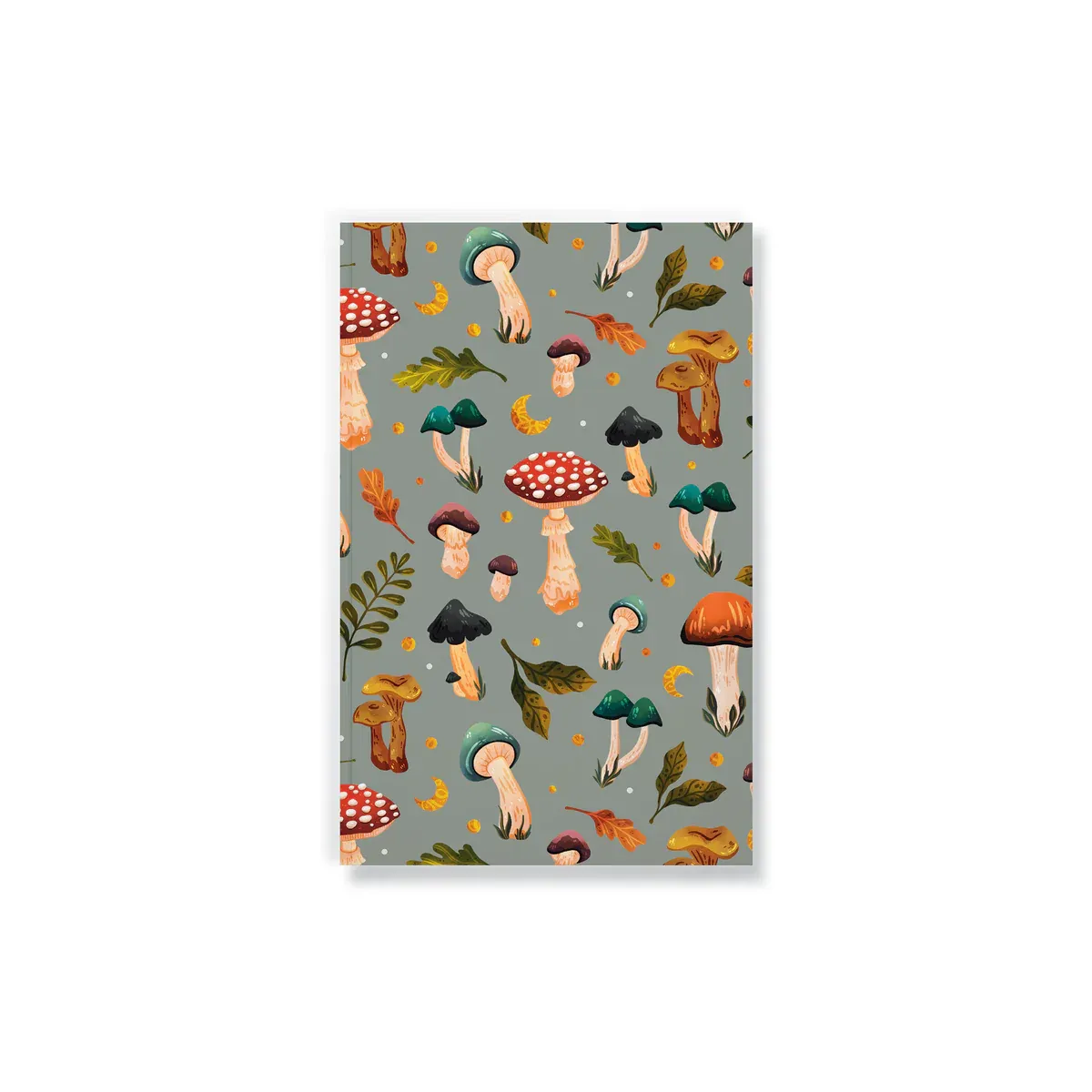 Mushroom Garden Lined Notebook