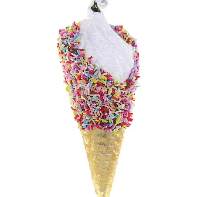 Sprinkles On Ice Cream Ornament Final Sale