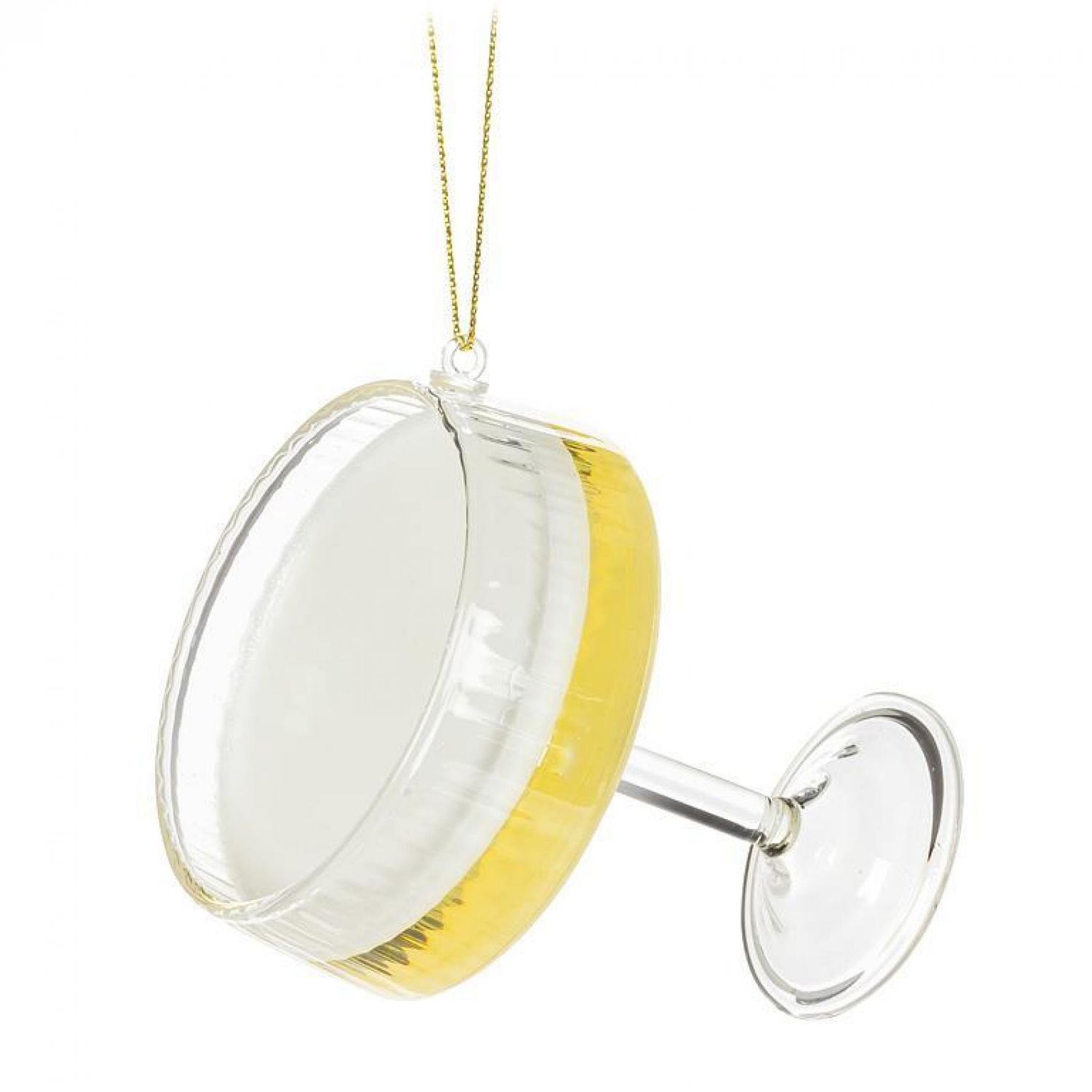 Champagne Coupe Glass Ornament
