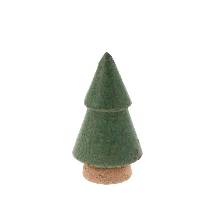 Raw Clay Christmas Tree Green Medium Final Sale