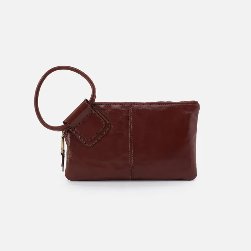 HOBO Sable Clutch In Chocolate