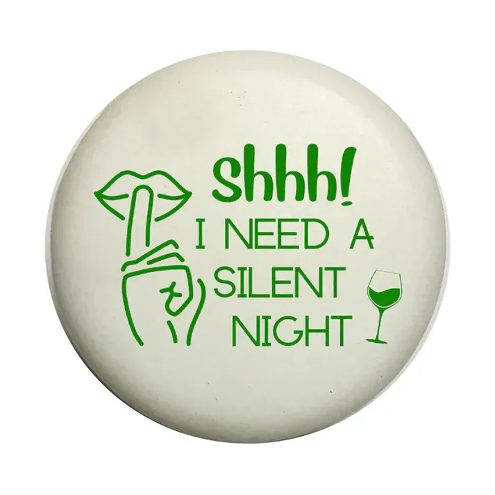 Wine Stopper Shh! I Need A Silent Night
