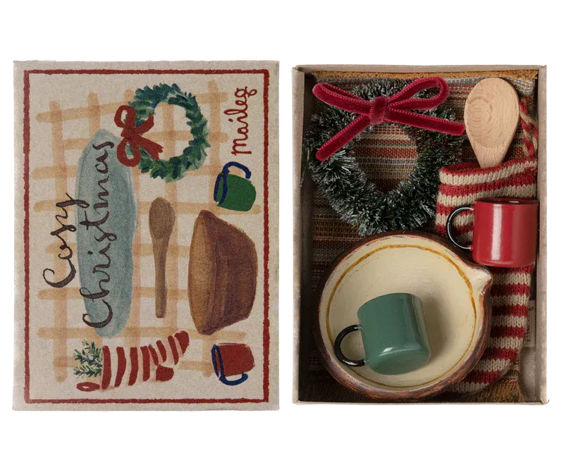 Maileg Mouse Cozy Christmas Set