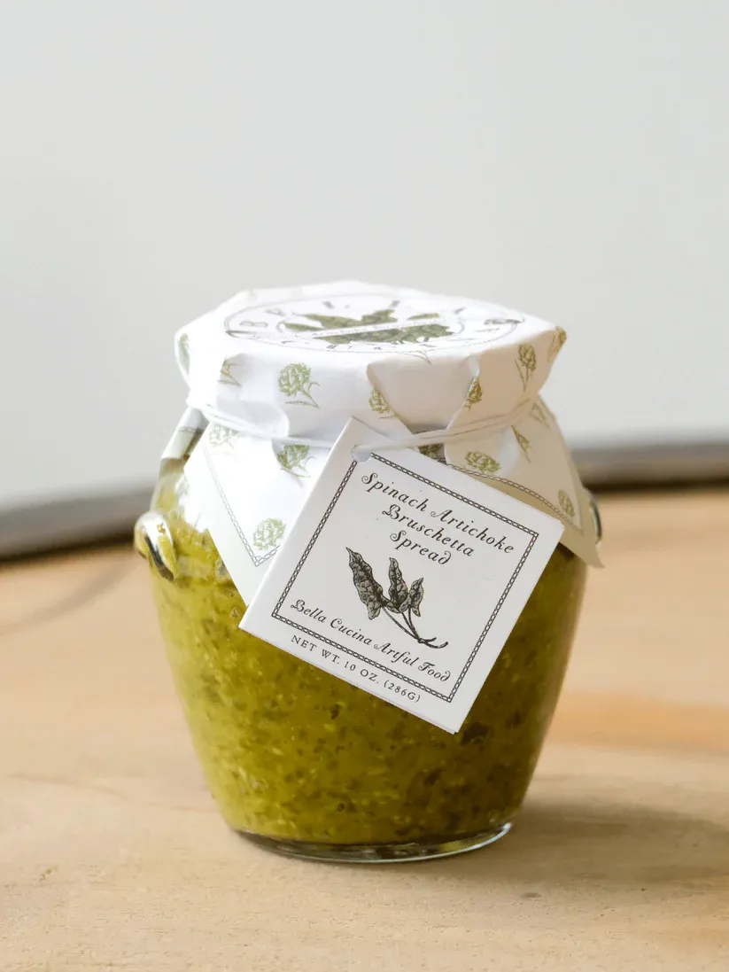 Bella Cucina Spinach Artichoke Bruschetta Spread