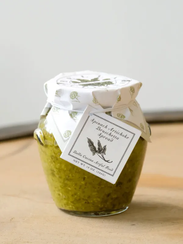 Bella Cucina Spinach Artichoke Bruschetta Spread