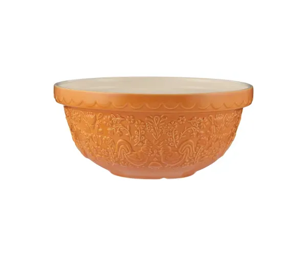 Mason Cash Home To Roost Terra Cotta Mixing Bowl 9.75&quot;