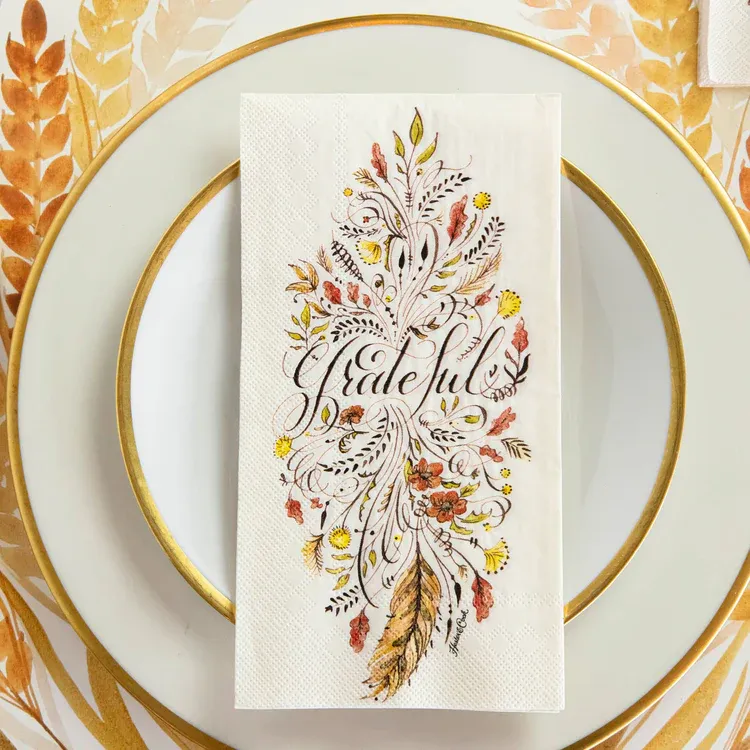 Guest Napkins Grateful