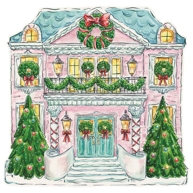 Placemat Die Cut Holiday Home