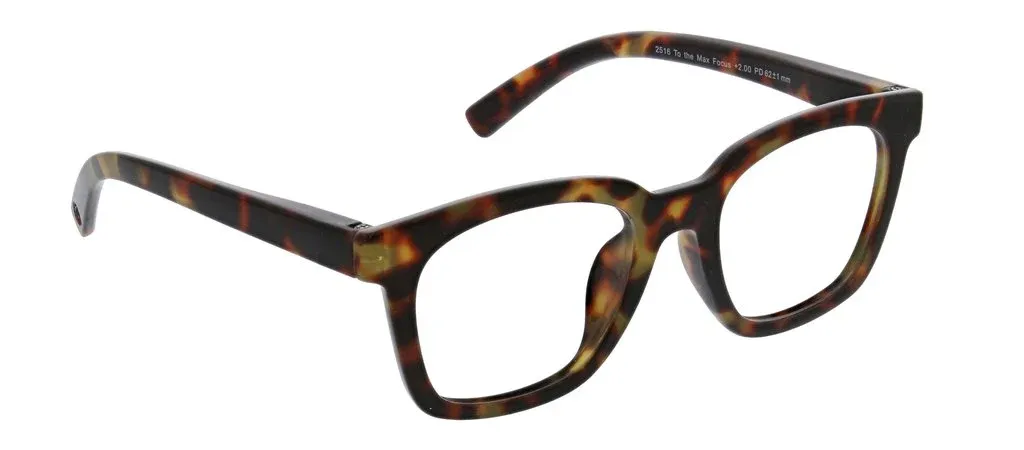 Peepers To The Max Tortoise +1.25