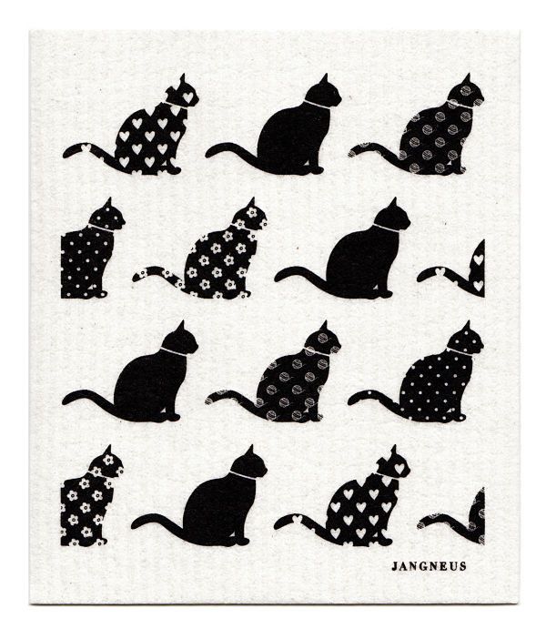 Swedish Cloth Cats Black