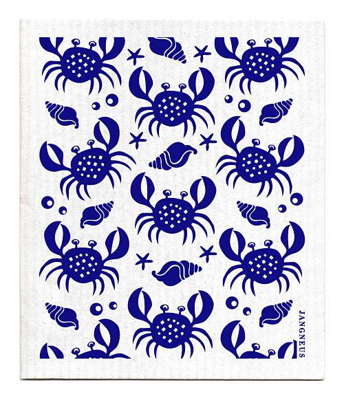 Swedish Cloth Crabs Blue