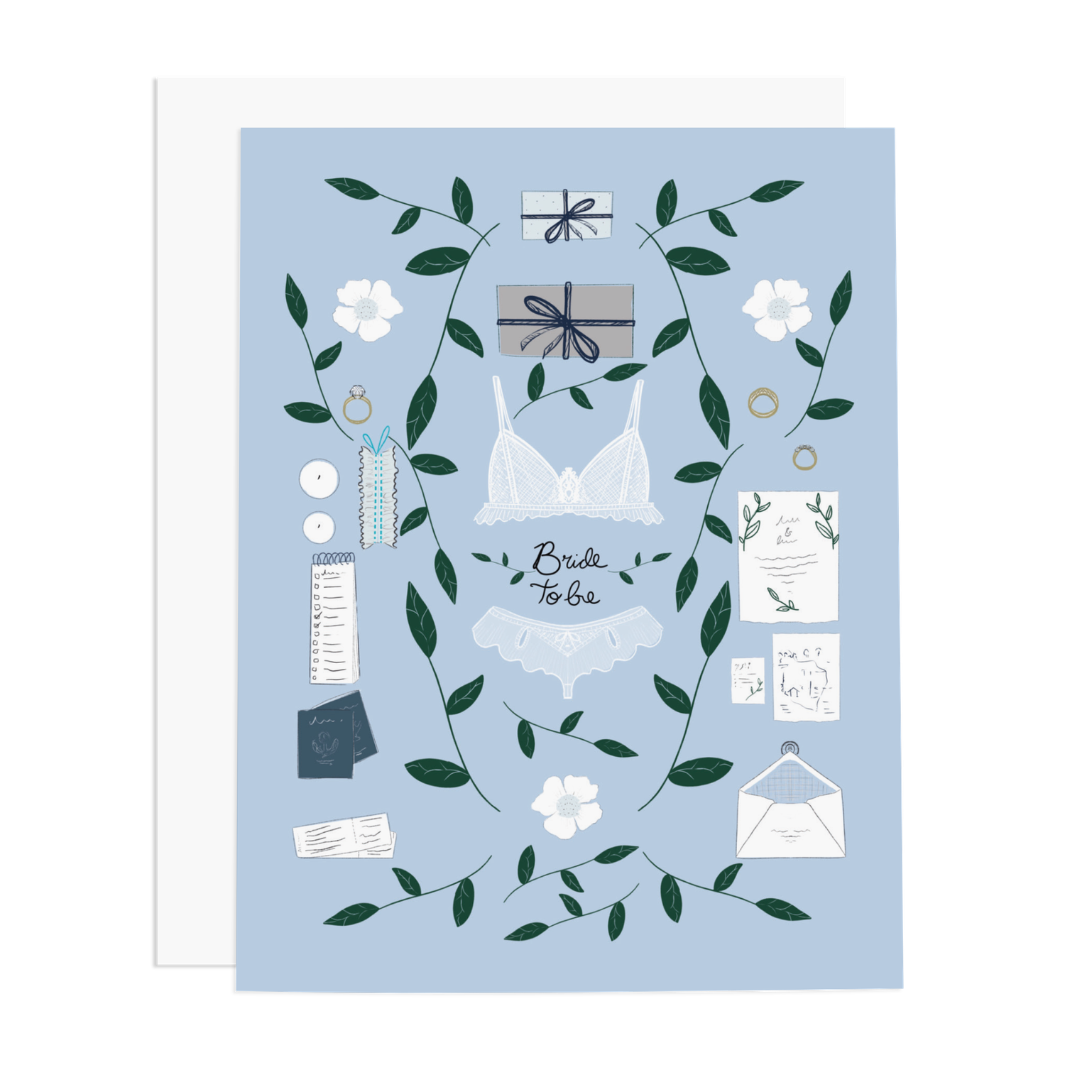 Bride To Be Flat Lay
