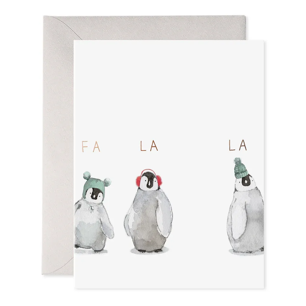 Cozy Penguins Card