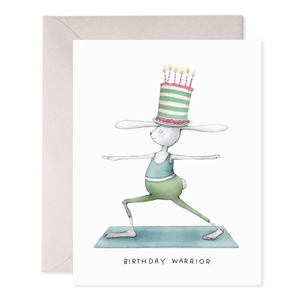 Birthday Warrior Card
