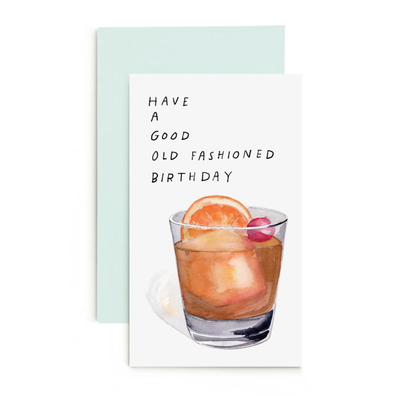 Old Fashioned Birthday Gift Enclosure