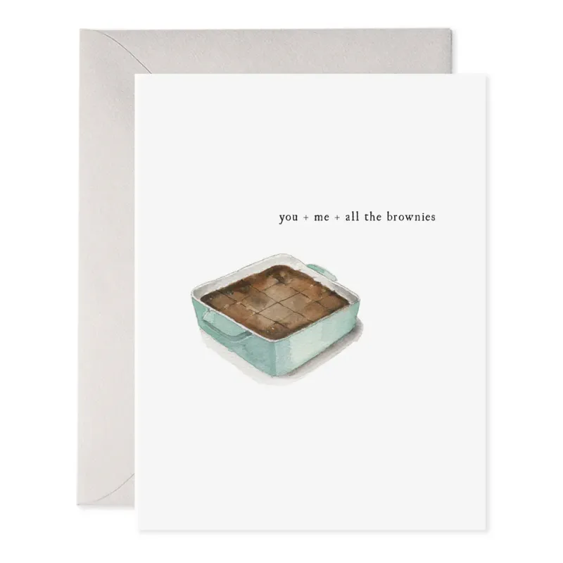 Card You  Me  And All The Brownies