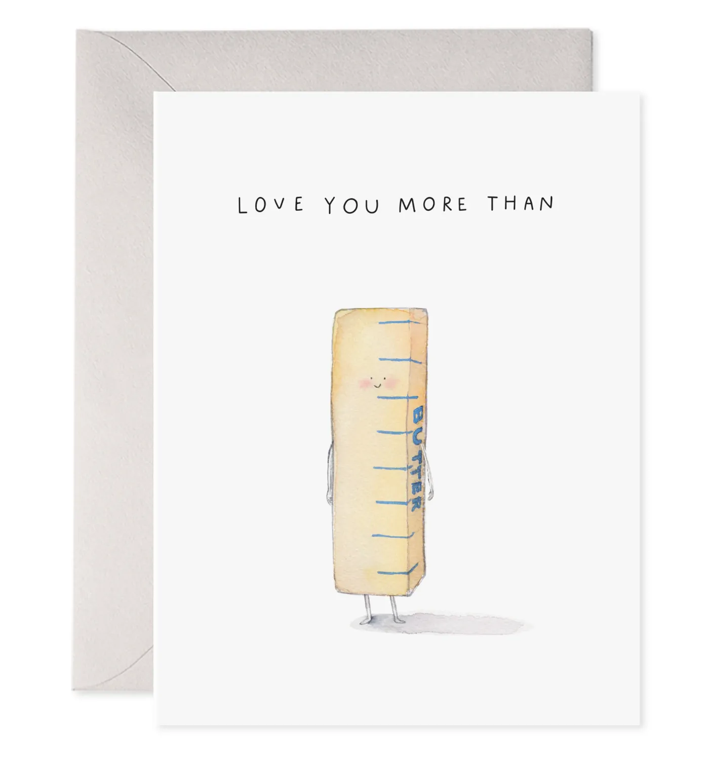 More Than Butter Love Card