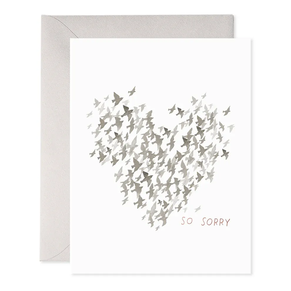Starlings Condolence Card