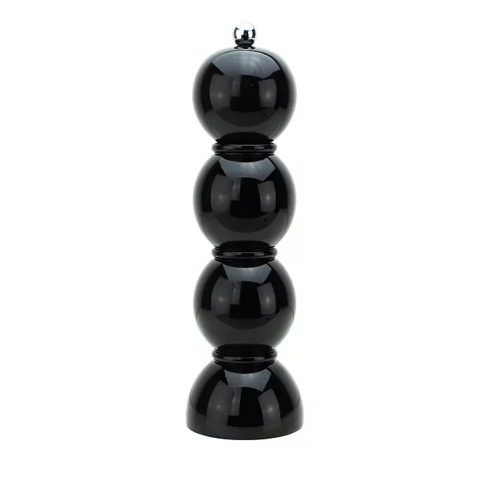 Salt Or Pepper Grinder In Bobbin Black 24cm