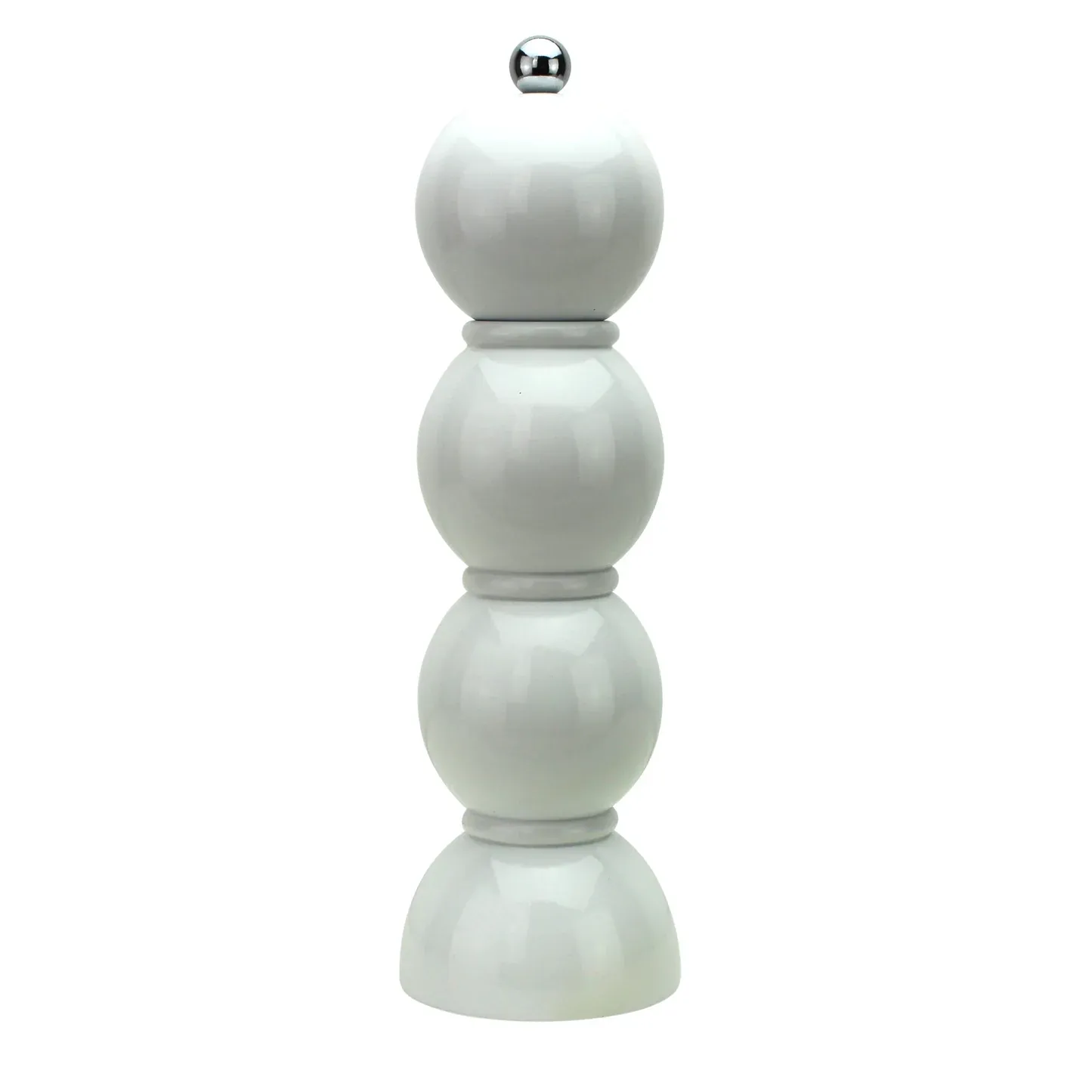 Salt Or Pepper Grinder In Bobbin White 24cm