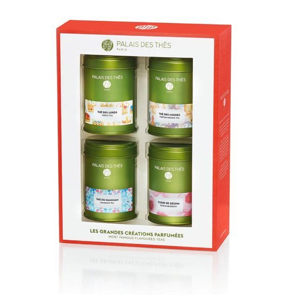 Palais Des Thes Miniature Set Of 4 Most Famous Flavoured Teas