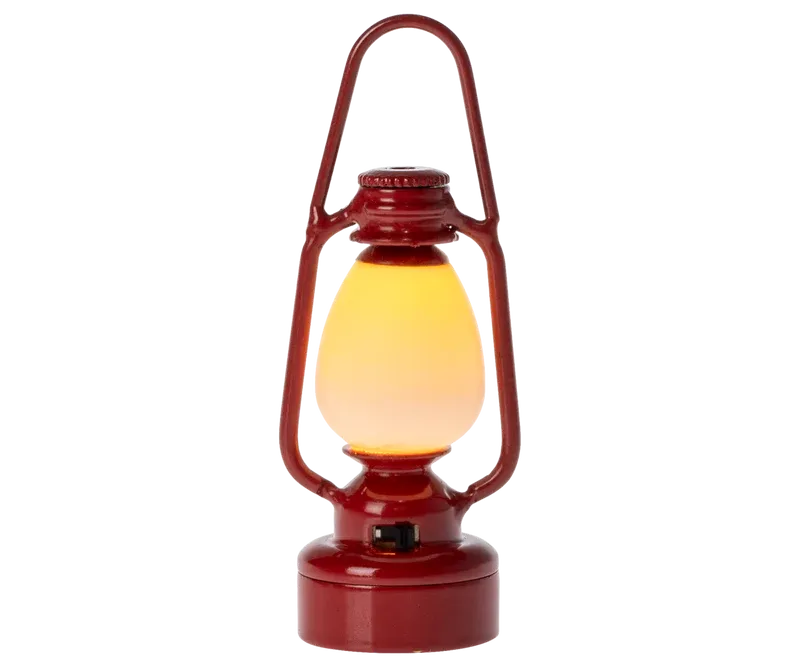 Maileg Mouse Vintage Lantern In Red