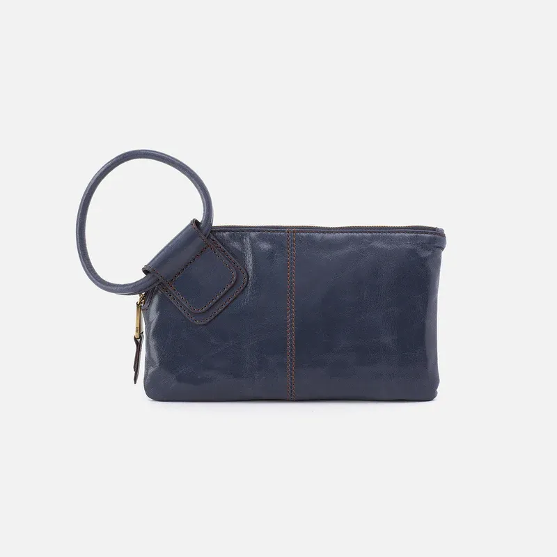 HOBO Sable Clutch In Blue Stone