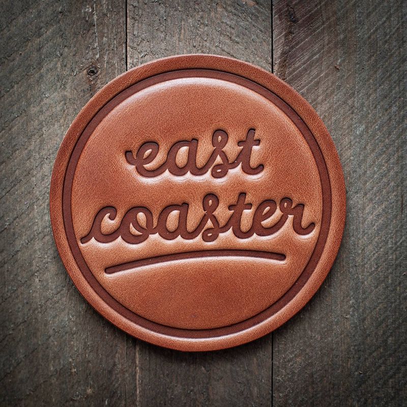 Leather Coaster East Coaster