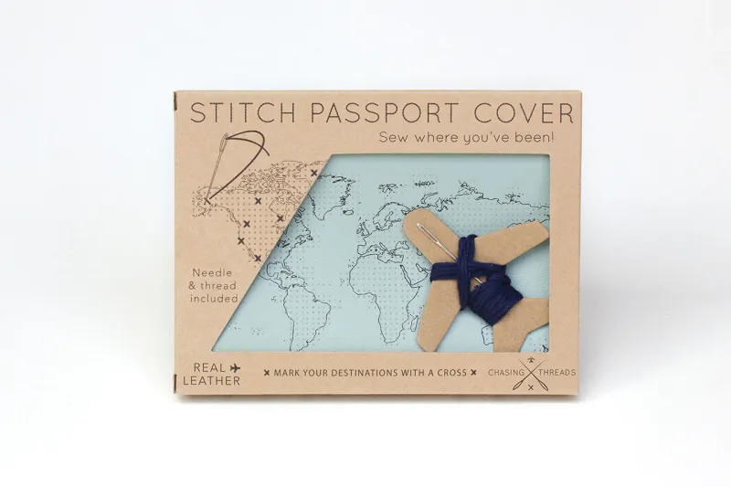 Stitch Passport Cover Mint