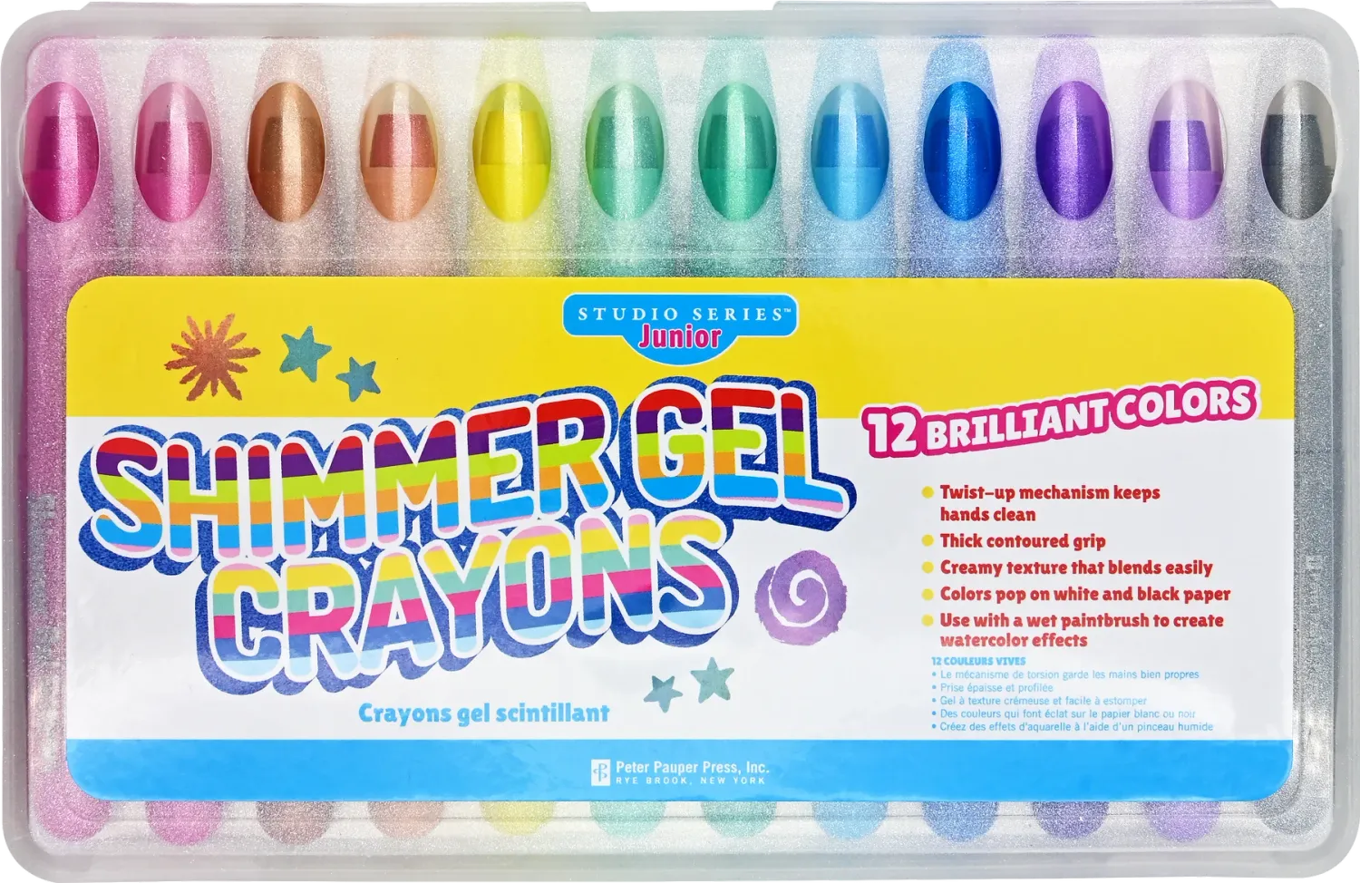 Shimmer Gel Crayons
