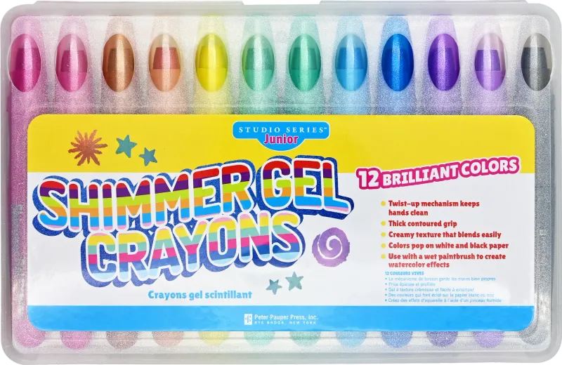 Shimmer Gel Crayons