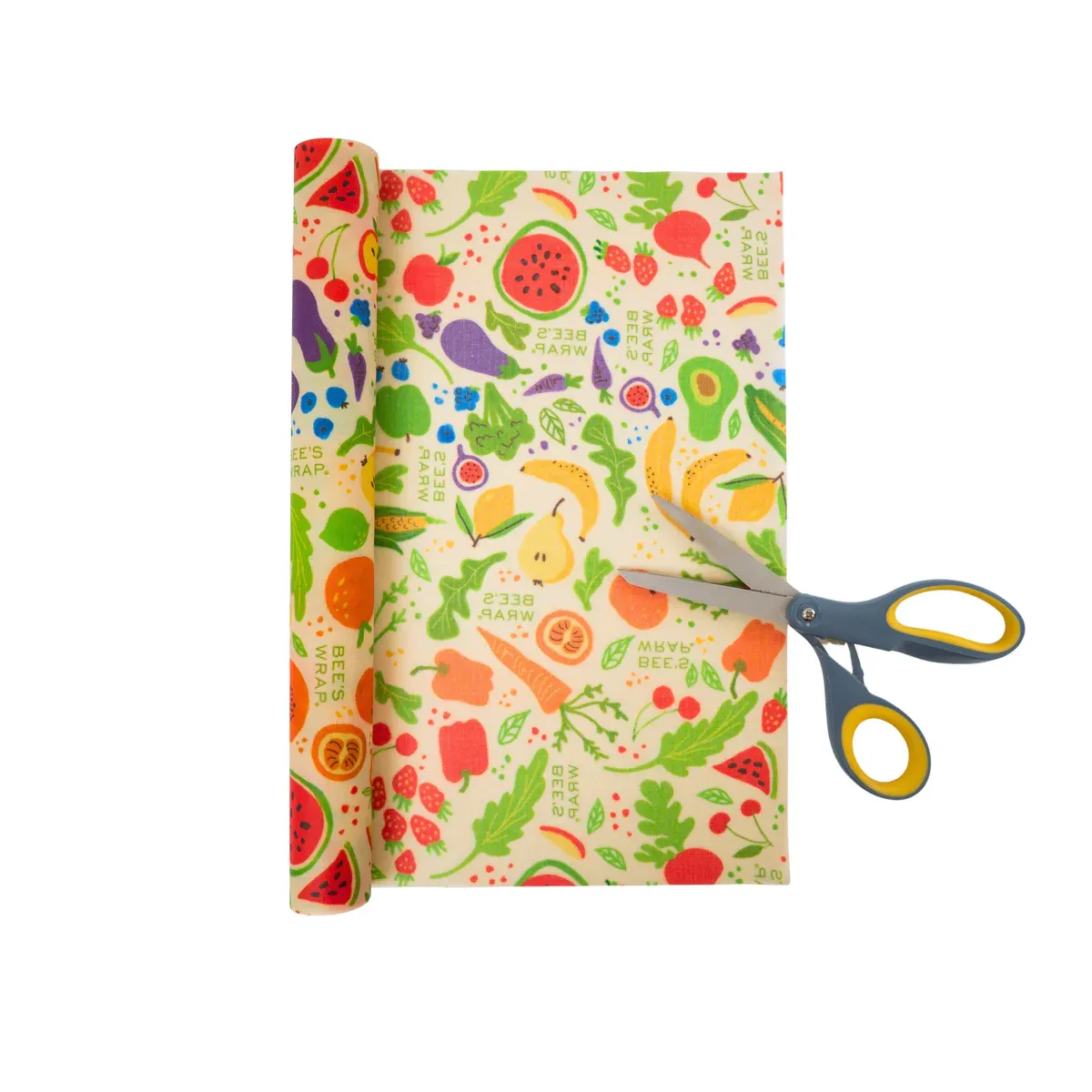 Bee&#39;s Wrap Roll Garden Party Pattern